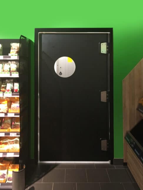 Hygiënische pendelpoort van BMP Stricker