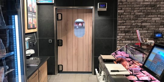 hygiënische pendeldeuren